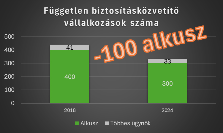 Milyen a független biztosításközvetítő szektor helyzete a 2024-es MNB adatok alapján?